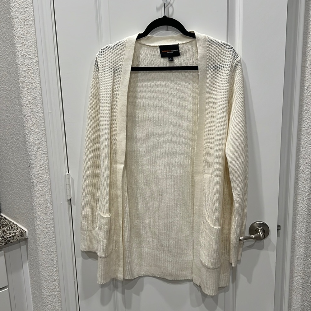 White Cardigan
